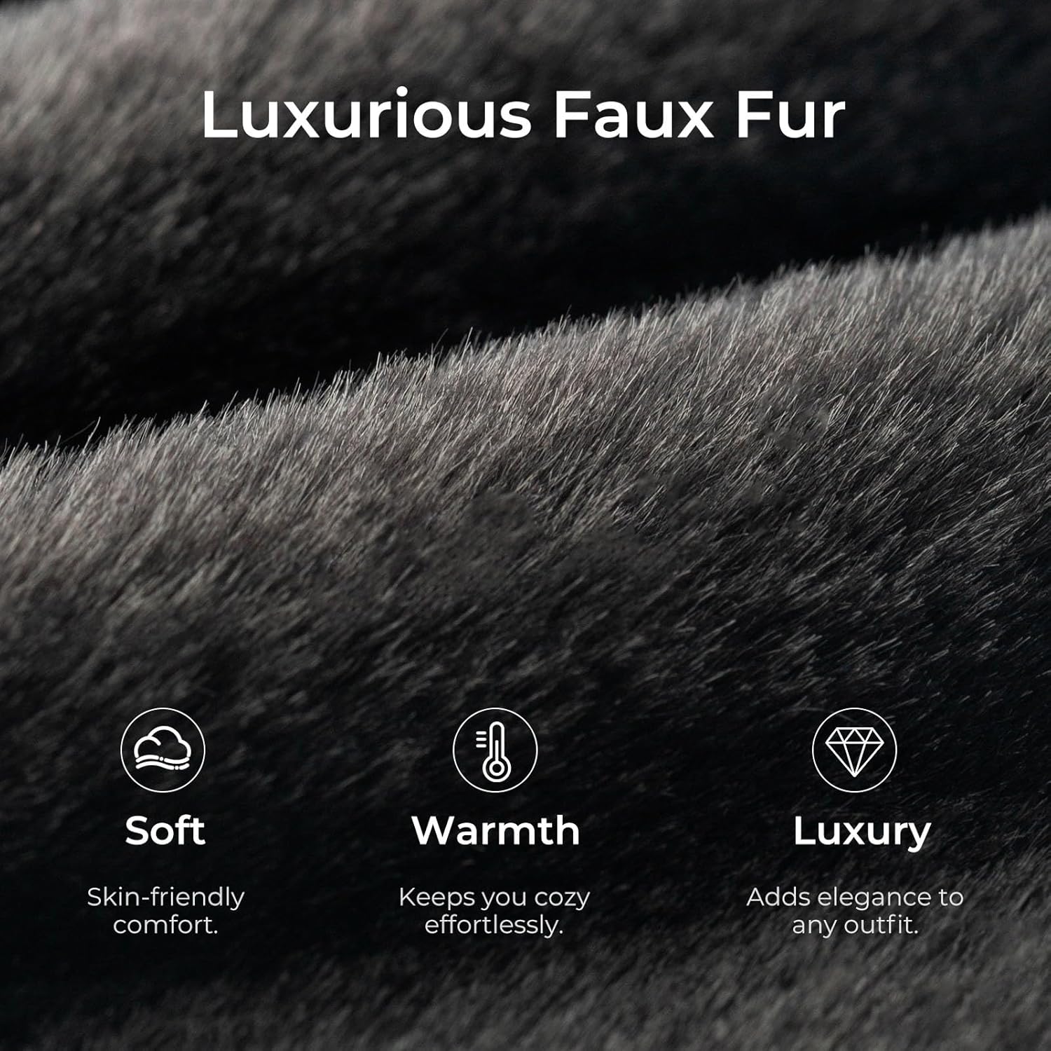 Snug Leaves Women's Fuzzy Scuff Slippers Soft Comfy Memory Foam Non-slip Indoor House Shoes